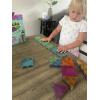 imageCreateOn Crayola Colors of Kindness Magnetic Tiles Building Set for Kids Magnetic Building Toys for Kids STEM Toys for Boys and Girls Ages 3 and Up 36Piece Set Small