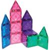 imageCreateOn Crayola Magnetic Tiles Building Set for Kids Magnetic Toys for Kids Travel Toys Classroom Sensory Toy Blocks STEM ampamp Montessori Tools for Boys ampamp Girls Ages 3 14Piece Set GlitterGlitter