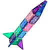 imageCreateOn Crayola Mini Magnetic PIPTiles Bold Colors  Building Set for Kids Magnetic Building Toys for Kids STEM Travel Toys for Boys and Girls Ages 3 24Piece Set BoldGlitter