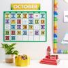 imageEureka Crayola Colors and Shapes Classroom Calendar Bulletin Board Set for Teachers 28 Pieces