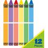 imageEureka Crayola Crayons Door Window and Bulletin Board GoAround Classroom Decorations for Teachers 12 Pieces