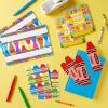 imageEureka Crayola Crayons Tented Nameplates for Student Desks 95quot x 65quot 36 Pieces