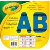 imageEureka Crayola Letter Number Punctuation Mark and Symbol Classroom Decorations for Teachers 4quot H 178 Pieces RedBlue Crayola