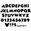 imageEureka Crayola Letter Number Punctuation Mark and Symbol Classroom Decorations for Teachers 4quot H 178 Pieces RedRetro Mickey Mouse