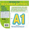 imageEureka Crayola Letter Number Punctuation Mark and Symbol Classroom Decorations for Teachers 4quot H 178 Pieces RedSeas the Day