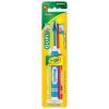 imageGUM Crayola Marker Childrens Toothbrush Soft Bristled Kids Toothbrush Set Age 3 Suction Cup Base 3 Count3 Count