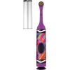 imageGUM Crayola Power Toothbrush for Kids Extra Soft Bristled Toddler Toothbrushes Travel Cap  Suction Cup Base Batteries Included 1 Count1 Count