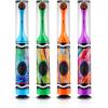 imageGUM Crayola Power Toothbrush for Kids Extra Soft Bristled Toddler Toothbrushes Travel Cap  Suction Cup Base Batteries Included 1 Count1 Count