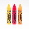 imageLip Smacker Crayola Crayon Stackable Flavored Clear Lip Balm Blue  Moisturizing SoothingBanana Mania  Pink Sherbert  Outrageous Orange