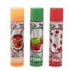 imageLip Smacker Crayola Crayon Stackable Flavored Clear Lip Balm Blue  Moisturizing SoothingCandy Cane  Candy Apple  Holiday Punch