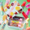 imageLip Smacker Crayola Crayon Stackable Flavored Clear Lip Balm Blue  Moisturizing SoothingGrape  Lemon  Strawberry
