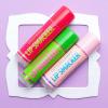 imageLip Smacker Crayola Crayon Stackable Flavored Clear Lip Balm Blue  Moisturizing SoothingStrawberry  Cotton Candy  Watermelon