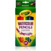 imageCrayola Watercolor Colored Pencils 24ct Watercolor Paint Alternative Watercolor Pencil Set for Kids Art Supplies Gift for Kids 31 Count Pack of 1