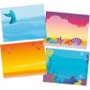 imageEureka Crayola Crayons SelfAdhesive Student Name Tags for Teachers 275quot x 225quot 40 PiecesSeas the Day