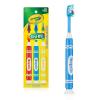 imageGUM Crayola Marker Childrens Toothbrush Soft Bristled Kids Toothbrush Set Age 3 Suction Cup Base 3 Count3 Count