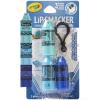 imageLip Smacker Crayola Crayon Stackable Flavored Clear Lip Balm Blue  Moisturizing SoothingBlues