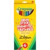 imageZildjian Crayola Kids Drumsticks 6 Pack with Pad