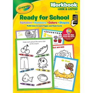 imageCrayola Ready for School Workbook Look ampamp Listen