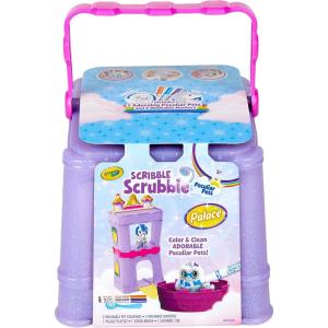 imageCrayola Scribble Scrubbie Peculiar Pets Palace Playset with Yeti ampamp Unicorn Toys Kids Gifts for Girls ampamp Boys Ages 3 4 5 9Palace Playset