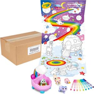 imageCrayola Scribble Scrubbie Peculiar Pets Rainbow Tub Set Grooming Pet Toy for Girls ampamp Boys Toy Animal Gifts for Kids Ages 3