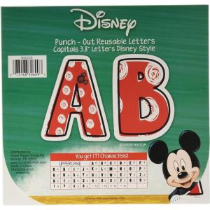 imageEureka Crayola Letter Number Punctuation Mark and Symbol Classroom Decorations for Teachers 4quot H 178 Pieces RedPolka Dot Mickey