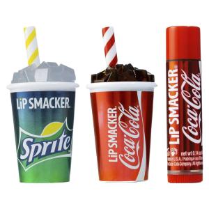 imageLip Smacker Crayola Crayon Stackable Flavored Clear Lip Balm Blue  Moisturizing SoothingCocaColas  Sprite