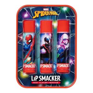 imageLip Smacker Crayola Crayon Stackable Flavored Clear Lip Balm Blue  Moisturizing SoothingSoda Pop  Amazing Berry Power   Candy Cane