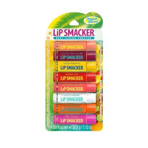 imageLip Smacker Crayola Lip Balm Party Pack  8 Moisturizing Lip Balms Cotton Candy Orange Sherbert Watermelon Berry Apple Banana Hydrating ampamp Protecting  CrueltyFreePassion Fruit  Peach  BreezeyTeazey  Pia Colada  Grapefruit  Coco Cabana  Tangerine  Mango  Clear