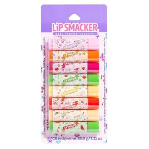 imageLip Smacker Crayola Lip Balm Party Pack  8 Moisturizing Lip Balms Cotton Candy Orange Sherbert Watermelon Berry Apple Banana Hydrating ampamp Protecting  CrueltyFreeHoliday Original  Best