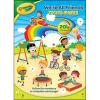 imageCrayola Were All Friends Sticker by Number Activity Book Over 200 stickers and 64 Kids Activity Pages Ages 48