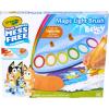 imageCrayola Bluey Color Wonder Magic Light Brush Mess Free Painting Station for Kids Holiday for Kids Toddler Bluey Toys ampamp Activities Ages 3Bluey Magic Light Brush