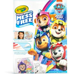 imageCrayola PAW Patrol Color Wonder Mess Free Coloring Set Metallic Markers ampamp Paper PAW Patrol Toys Toddler Coloring Kit Travel Activity Gift for Kids 3Color Wonder
