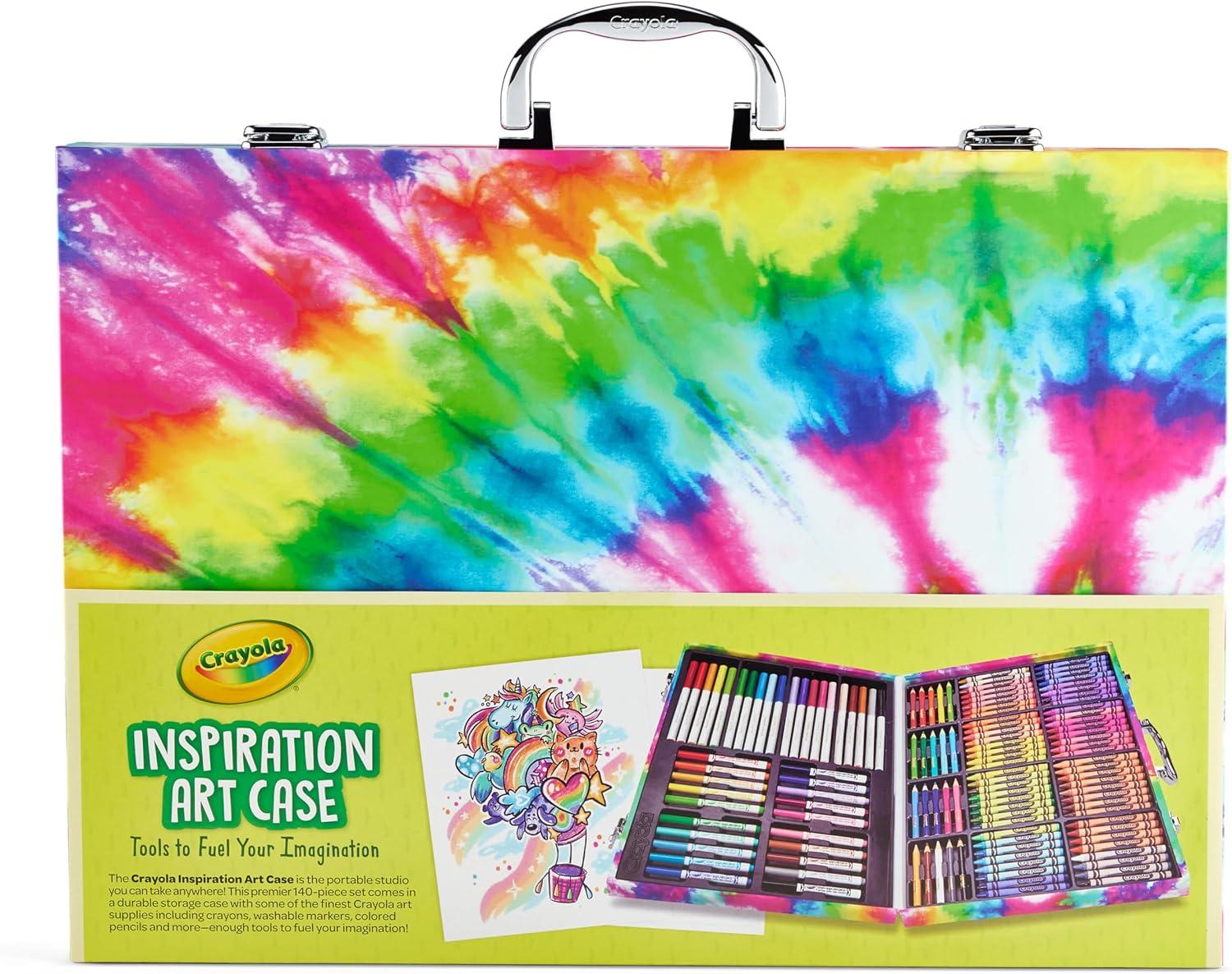 imageCrayola Limited Edition Coloring Set 115pcs Kids Drawing Supplies Kit with Crayons Markers ampamp Colored Pencils Birthday Holiday for Kids 51 Count Pack of 1