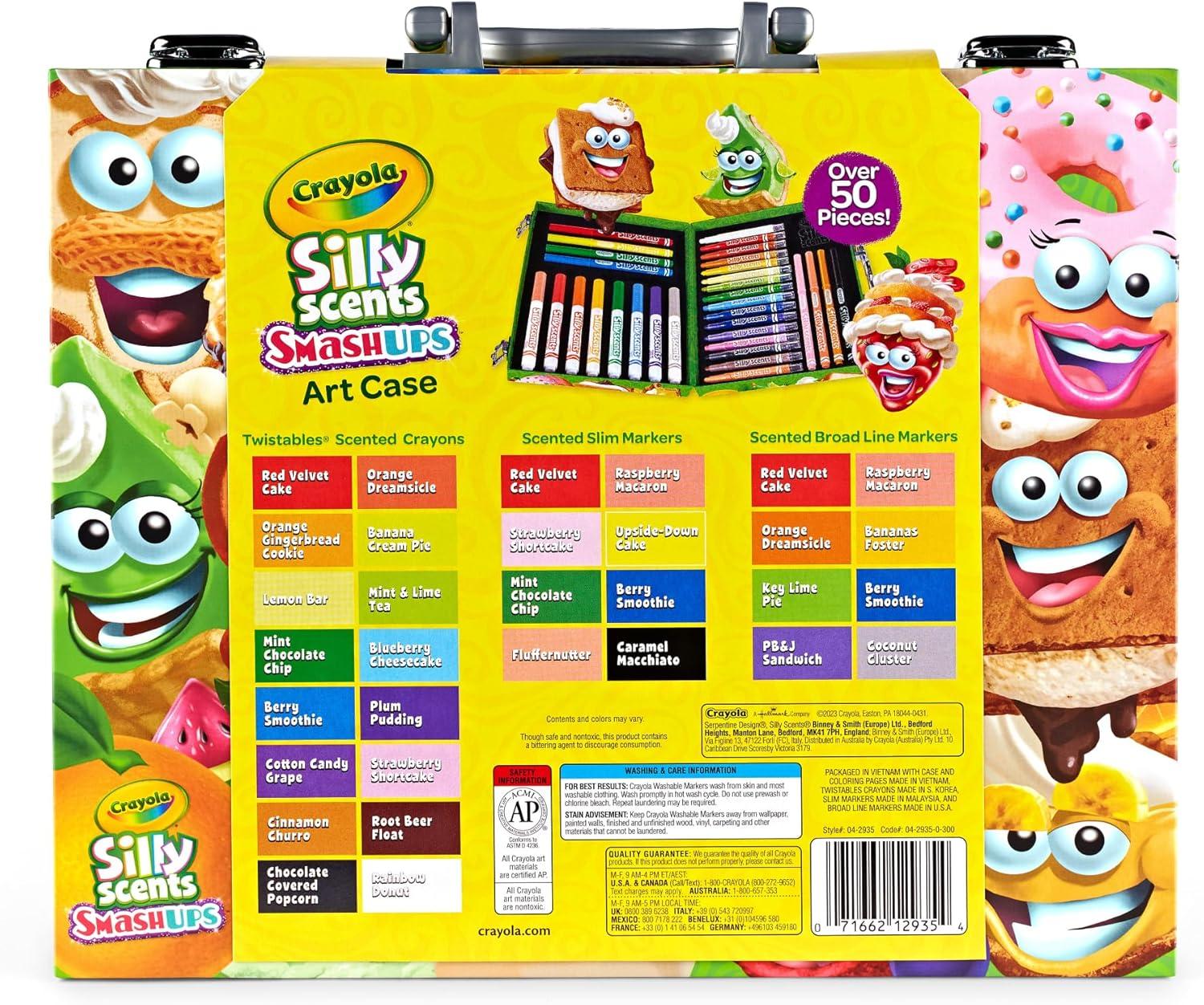 imageCrayola Limited Edition Coloring Set 115pcs Kids Drawing Supplies Kit with Crayons Markers ampamp Colored Pencils Birthday Holiday for Kids 532 Count Pack of 1