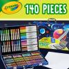 imageCrayola Limited Edition Coloring Set 115pcs Kids Drawing Supplies Kit with Crayons Markers ampamp Colored Pencils Birthday Holiday for Kids 5140 Piece Set
