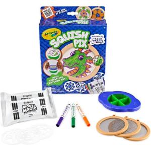 imageCrayola Squish Pix Model Magic Art Kit for Kids Textured Arts ampamp Crafts Coloring Activity Gift for Kids Ages 5