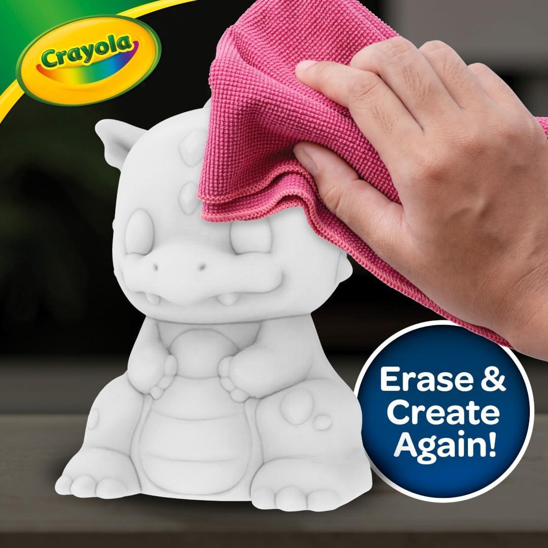 imageCrayola Light Ups Reindeer Recolorable Light Up Toy for Kids Reindeer Decor Glow in The Dark Holiday Gift for Kids Ages 5Dragon