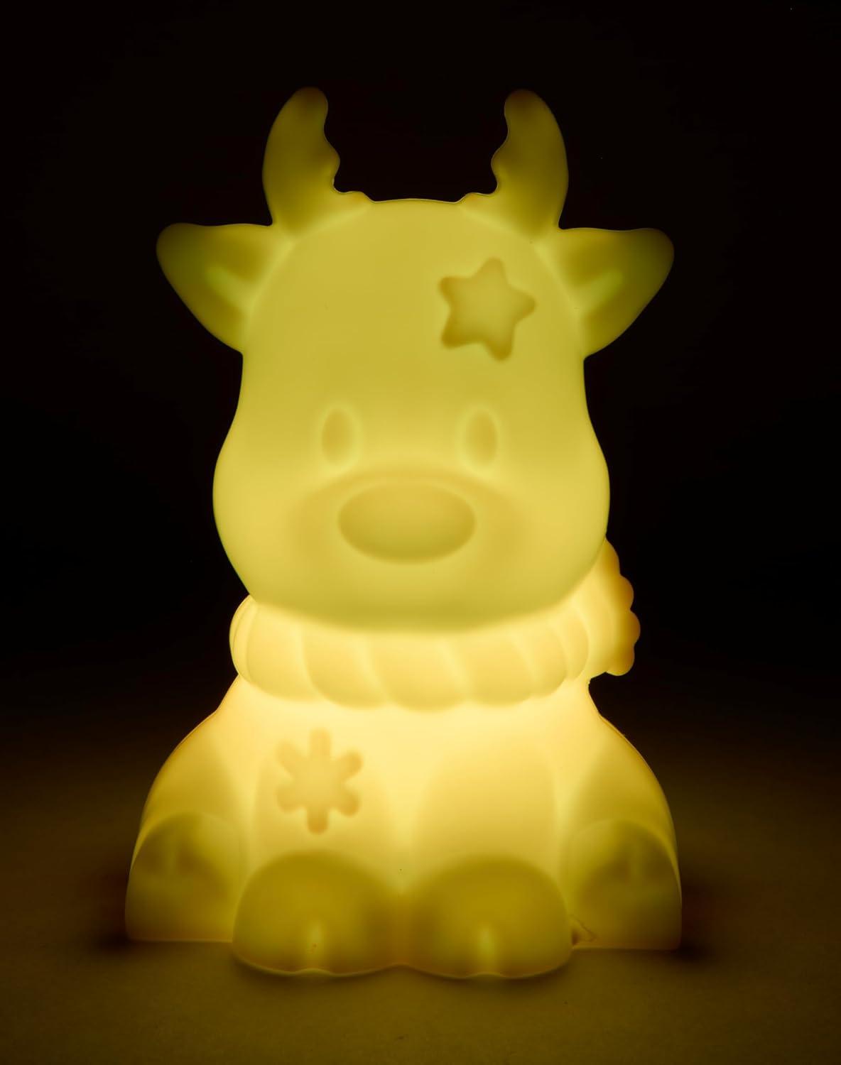 imageCrayola Light Ups Reindeer Recolorable Light Up Toy for Kids Reindeer Decor Glow in The Dark Holiday Gift for Kids Ages 5Reindeer