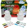 imageCrayola Light Ups Reindeer Recolorable Light Up Toy for Kids Reindeer Decor Glow in The Dark Holiday Gift for Kids Ages 5SantaSnowman