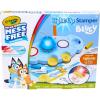 imageCrayola Magic Light Up Bluey Stamper Art Set Toddler Mess Free Coloring ampamp Stamping Kit Holiday for Kids Bluey Toys Ages 3 4 5