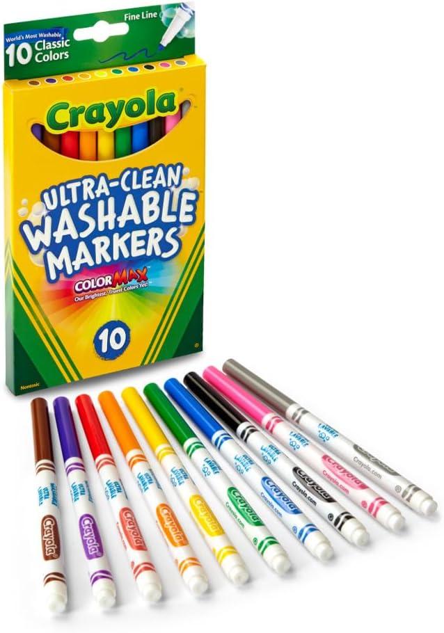 imageCrayola Art Supplies Set 80ct Crayons Markers ampamp Colored Pencils Coloring Supplies for Classrooms ampamp Teachers Gift for Kids Amazon ExclusiveStandard Packaging