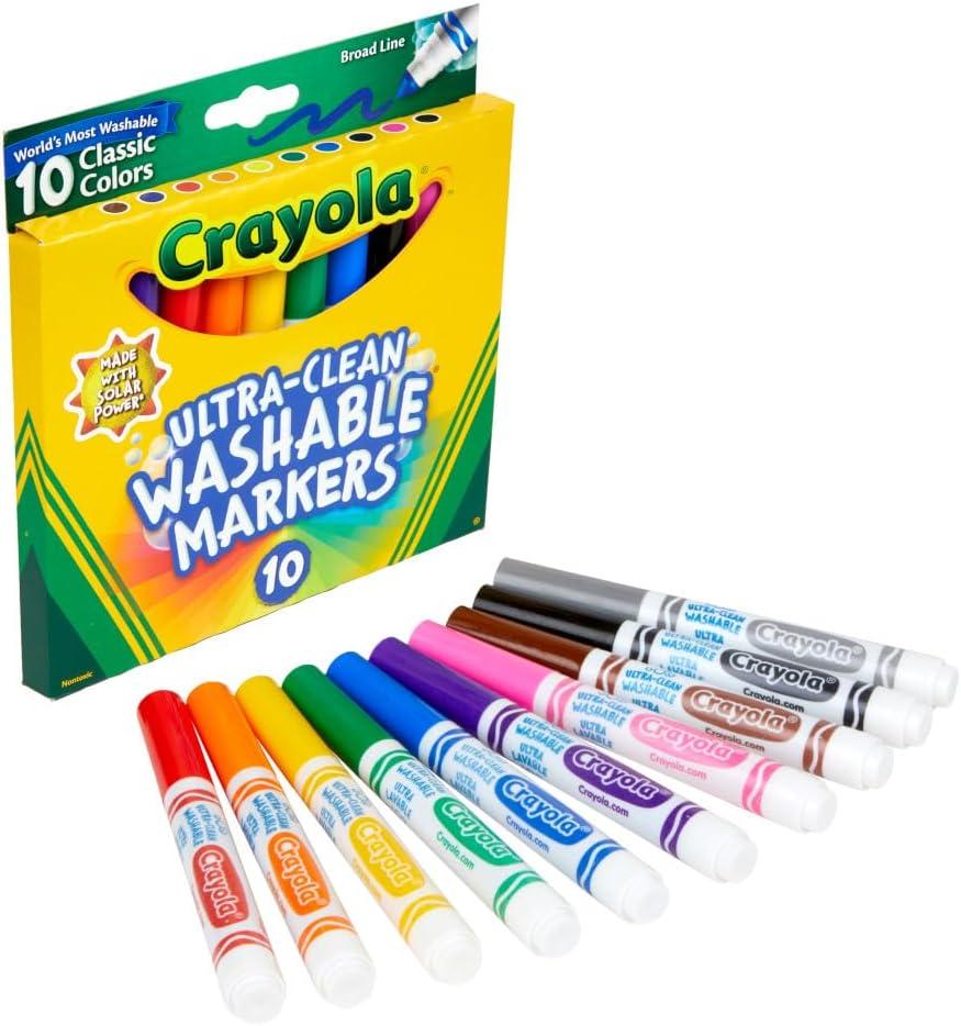 imageCrayola Art Supplies Set 80ct Crayons Markers ampamp Colored Pencils Coloring Supplies for Classrooms ampamp Teachers Gift for Kids Amazon ExclusiveStandard Packaging