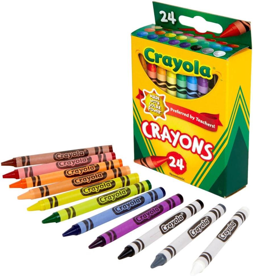 imageCrayola Art Supplies Set 80ct Crayons Markers ampamp Colored Pencils Coloring Supplies for Classrooms ampamp Teachers Gift for Kids Amazon ExclusiveStandard Packaging