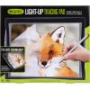 imageCrayola Light Up Tracing Pad with Night Mode and Colored Pencil Set Gift Ages 6 7 8 9 10