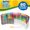 imageCrayola Supertips Washable Markers 80ct Bulk Teacher Supplies for Classrooms Kids Markers for Back to School Ages 3 Amazon Exclusive1 Count Pack of 1