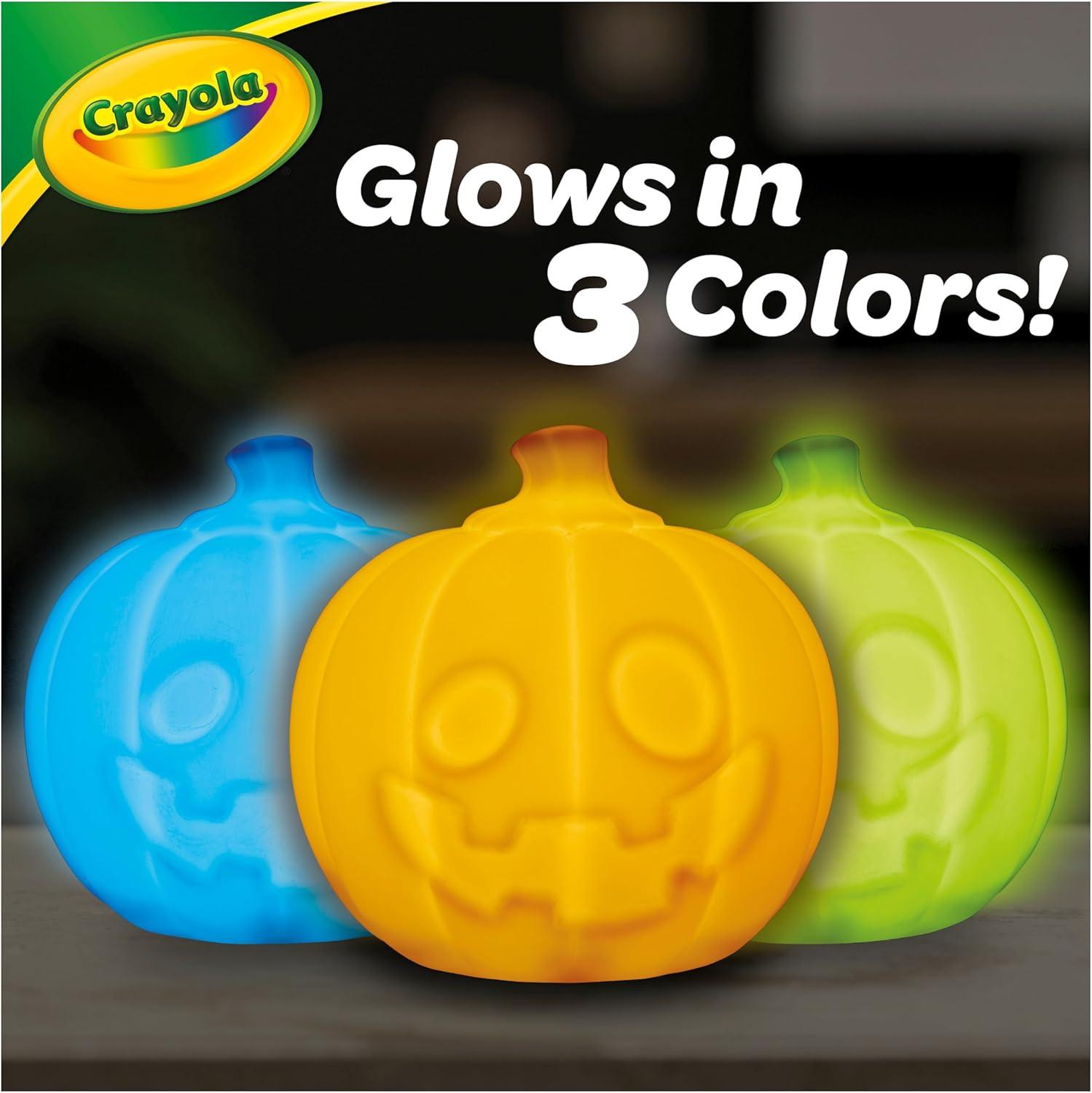 imageCrayola LightUps  Ghost Reusable Coloring Toy ampamp Craft Kit Light Up Ghost Cute Halloween Decor ampamp Night Light for Kids Halloween Toy Ages 4Light Ups JackOLantern