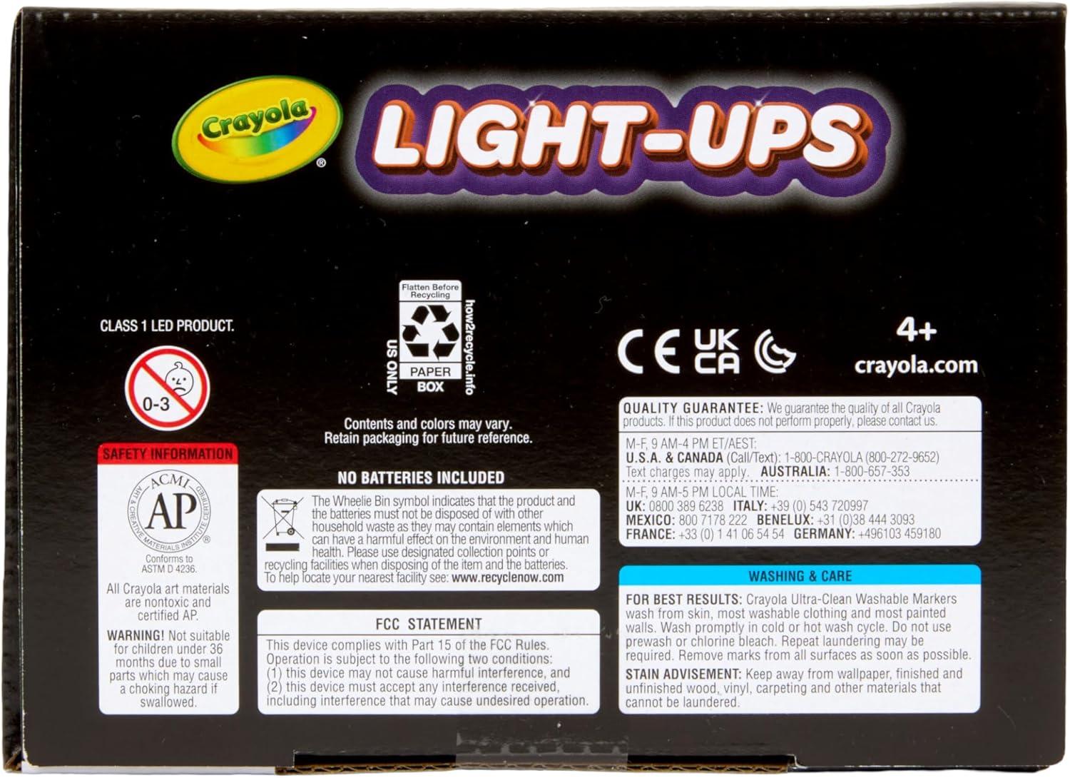 imageCrayola LightUps  Ghost Reusable Coloring Toy ampamp Craft Kit Light Up Ghost Cute Halloween Decor ampamp Night Light for Kids Halloween Toy Ages 4Light Ups Mummy