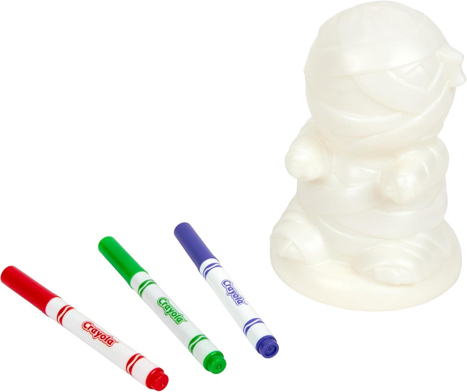 imageCrayola LightUps  Ghost Reusable Coloring Toy ampamp Craft Kit Light Up Ghost Cute Halloween Decor ampamp Night Light for Kids Halloween Toy Ages 4Light Ups Mummy