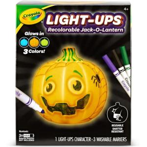 imageCrayola LightUps  Ghost Reusable Coloring Toy ampamp Craft Kit Light Up Ghost Cute Halloween Decor ampamp Night Light for Kids Halloween Toy Ages 4Light Ups JackOLantern