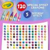 imageCrayola Special Effects Bulk Crayon Set 6 Pack 24 Crayons for Kids Glitter Pastel Bold ampamp Bright Neon Metallic Amazon Exclusive